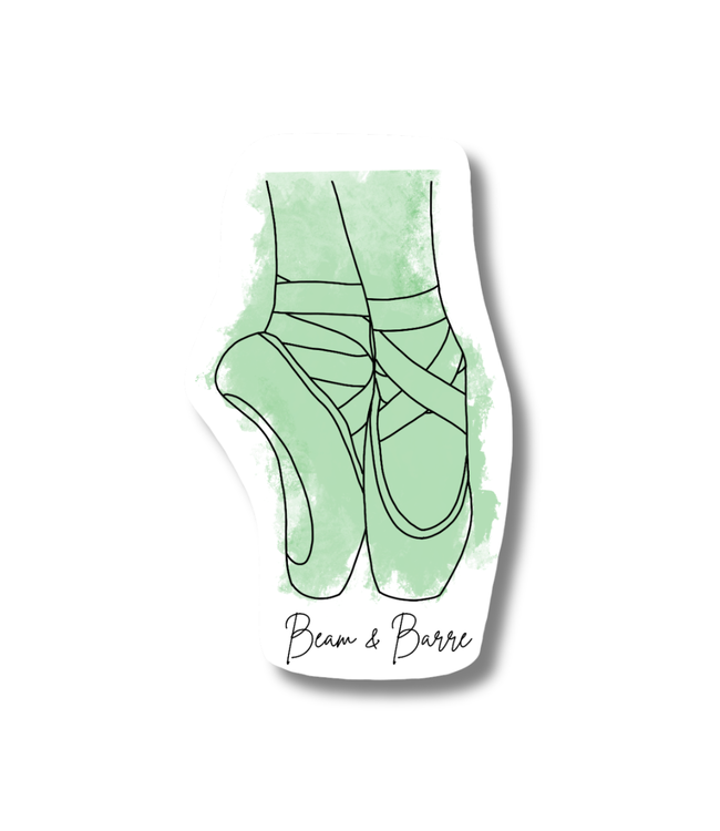 Pointe Shoes Sticker