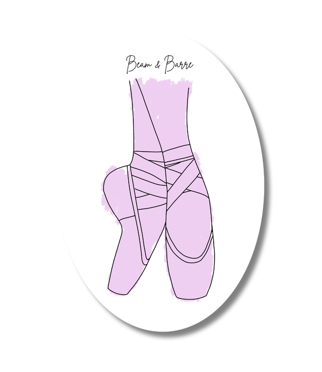 Pointe Shoes Sticker