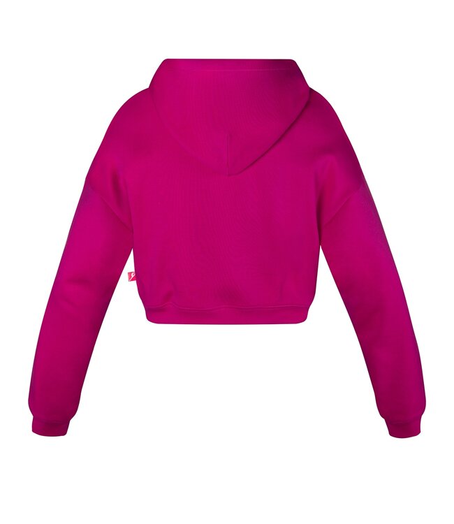 Children's Avery Cropped Hoodie Mulberry