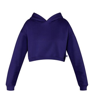 Energetiks Children's Avery Cropped Hoodie Deep Purple