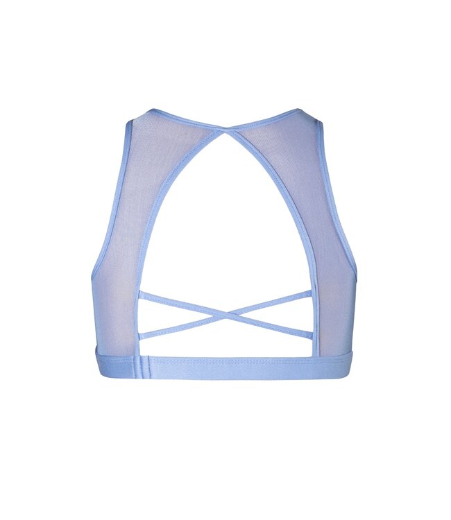 Children's Tate Crop Top Blue Illusion