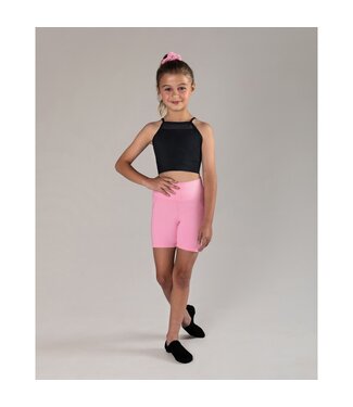 Energetiks Children's Elle Crop Top Black Mesh