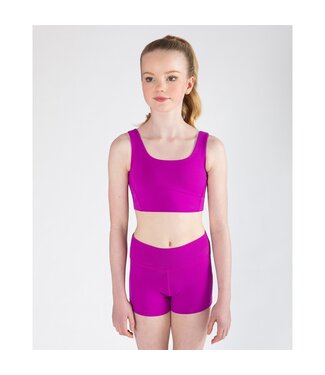 Energetiks Children's Tori Crop Top Magenta