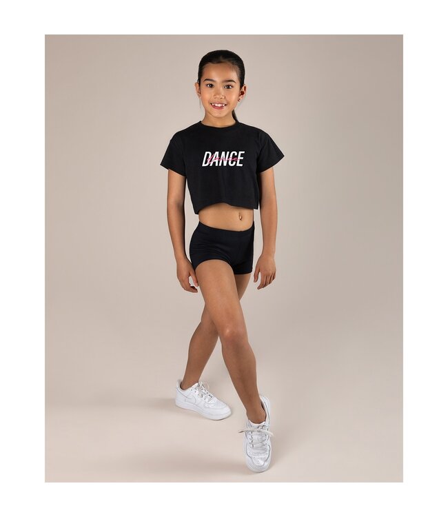 Children's Graphic Parker Tee Black