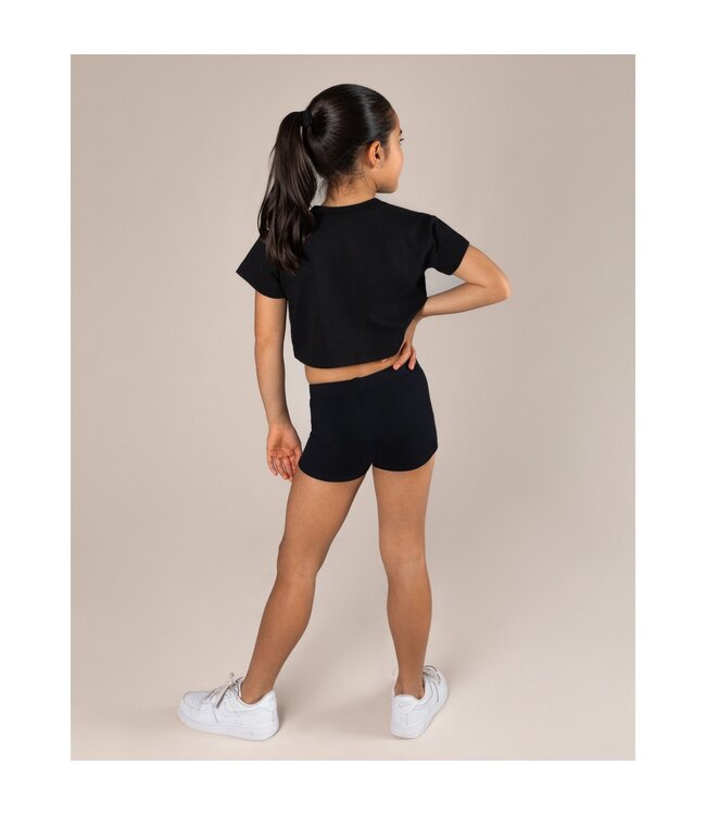 Children's Graphic Parker Tee Black