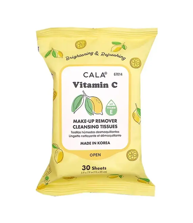 Makeup Remover Wipes Tissue Cleanser Vitamin C