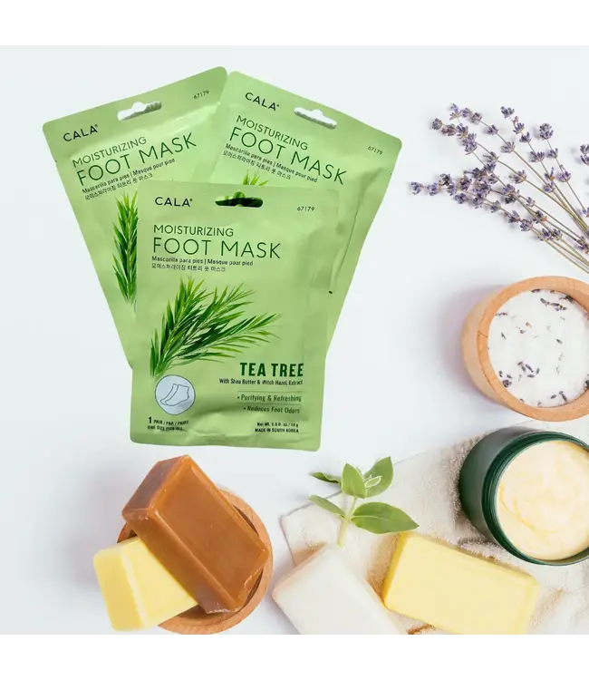 Foot Mask Tea Tree and Lavender