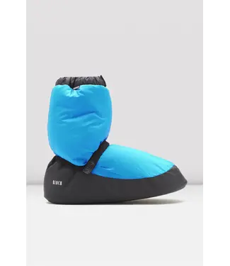 Bloch Children's Solid Colored Booties Blue Fluorescent
