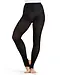 Capezio Ladies' Stirrup Tights Black Small