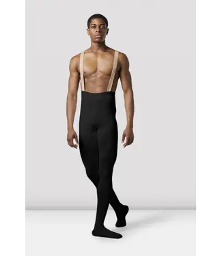 Bloch Men's Performance Footed Dance Tight Black