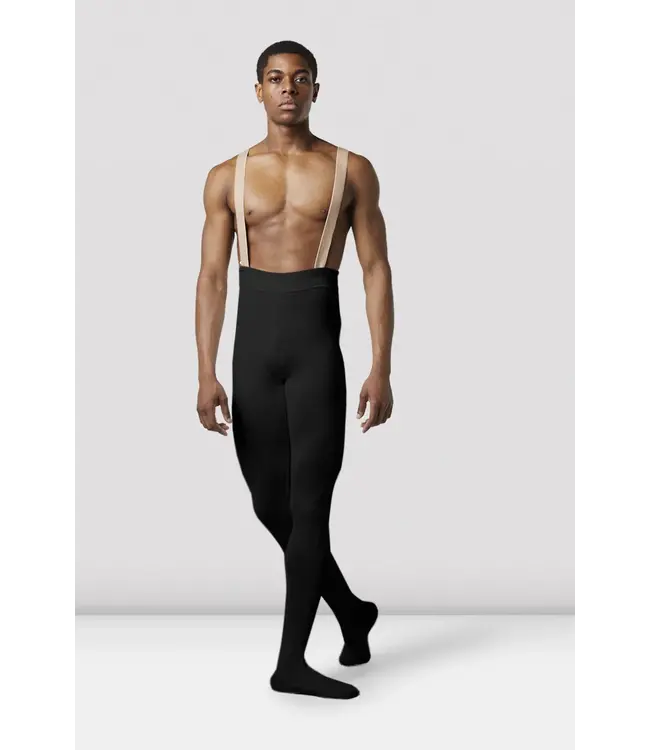 Men's Performance Footed Dance Tight Black