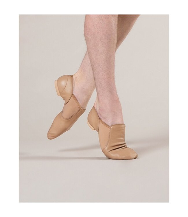 Ladies' Neoprene Jazz Shoes Tan