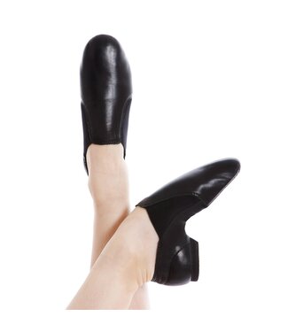 Energetiks Ladies' Split Sole Jazz Shoes Black