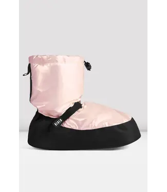 Bloch Ladies' Metallic Warm up Bootie Pink