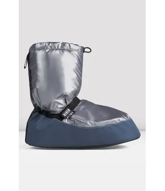 Bloch Ladies' Metallic Warm up Bootie Grey