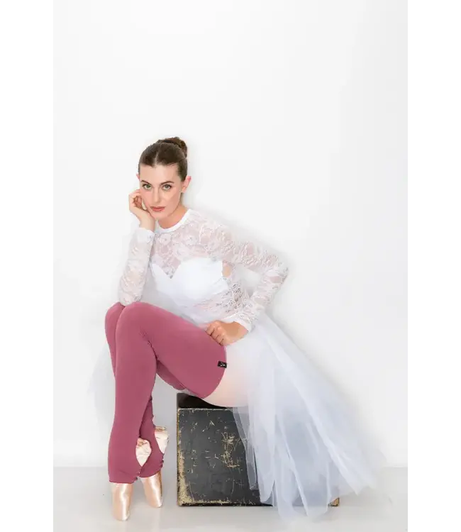 Ladies' Lux Leg Warmers Rose