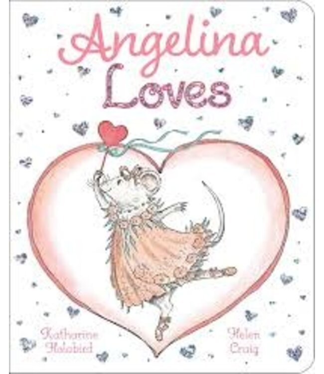 Angelina Ballerina Loves Dancing Board Book