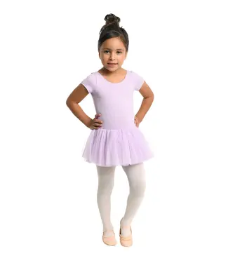 Danznmotion Cap Sleeve Tutu Dress Lavender