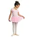Danznmotion Cap Sleeve Tutu Dress Pink