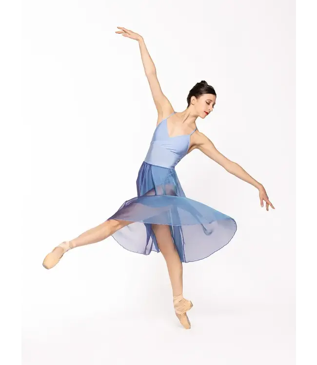 Ladies' Chiffon Rehearsal Skirt Hydrangea