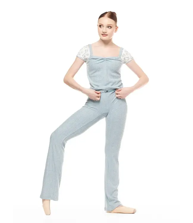 Ladies' Deven Unitard Knit Light Blue