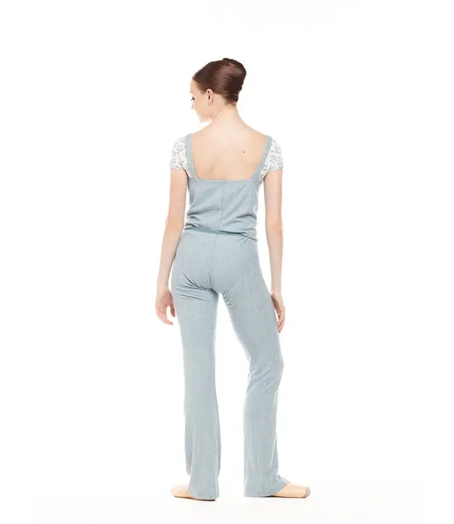 Ladies' Deven Unitard Knit Light Blue