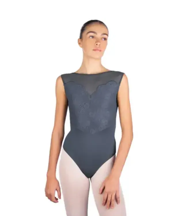 Ladies' Caprice Leotard Gris