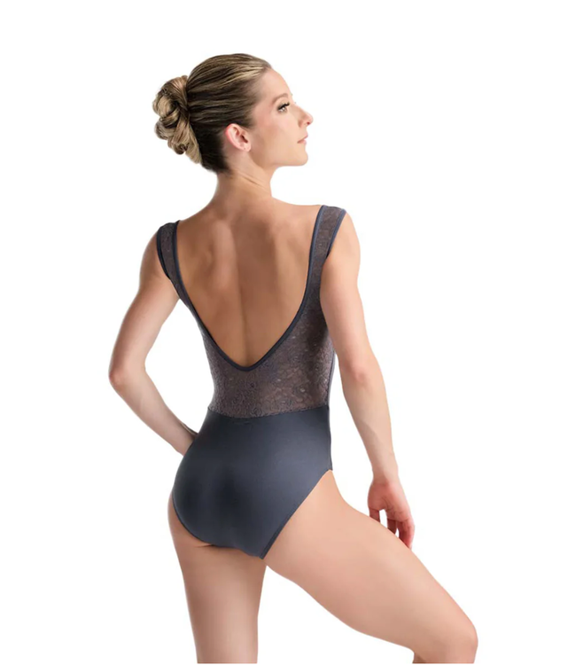 Ladies' Inaya Tank Leotard Gris