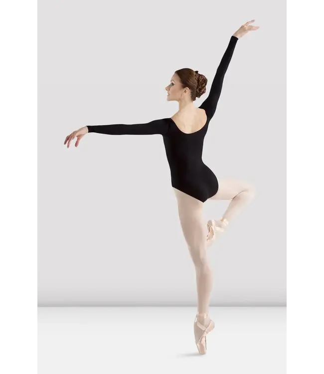 Ladies' Long Sleeve Leotard Black