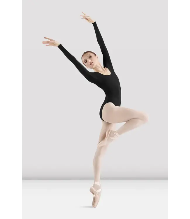 Ladies' Long Sleeve Leotard Black