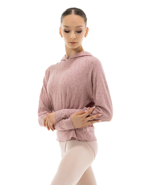 Children's Little Thomasina Hoodie Tea Rose