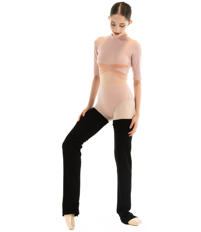 Ladies' Theodosia Legwarmers Black