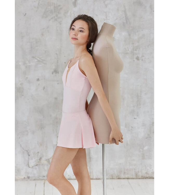 Ladies' Charlotte Camisole Leotard Pink