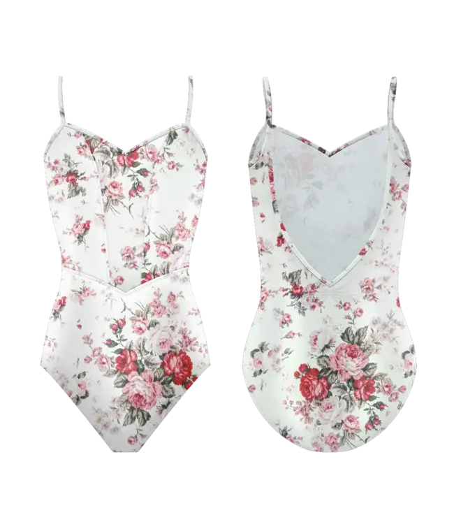 Ladies' Jardin Leotard Rose Rouge