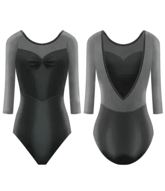 Danse de Paris Ladies' Desiree Jet Mesh Leotard