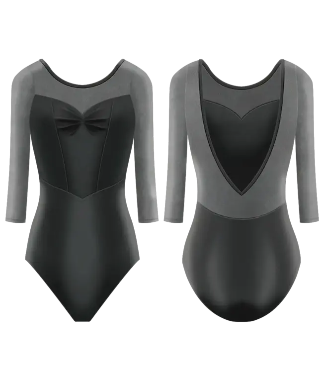 Ladies' Desiree Jet Mesh Leotard