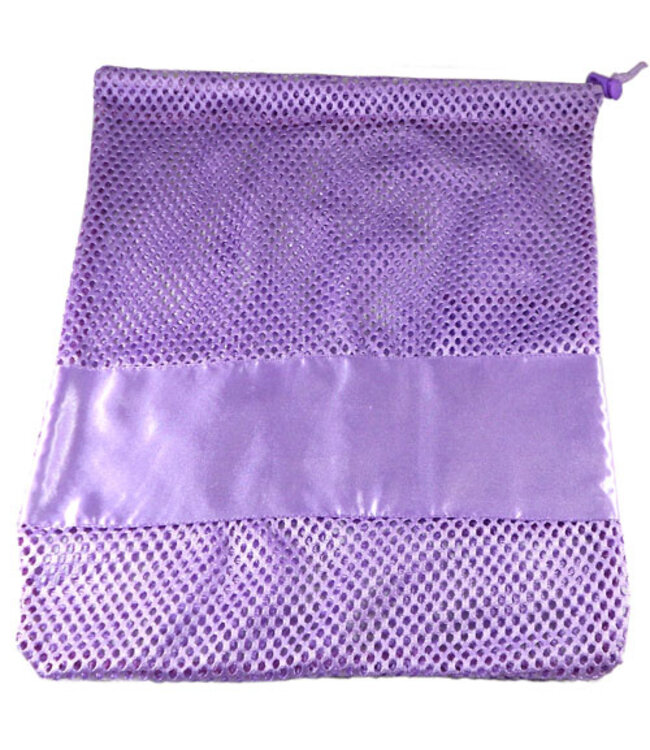 Mesh Bag With Satin Lavender