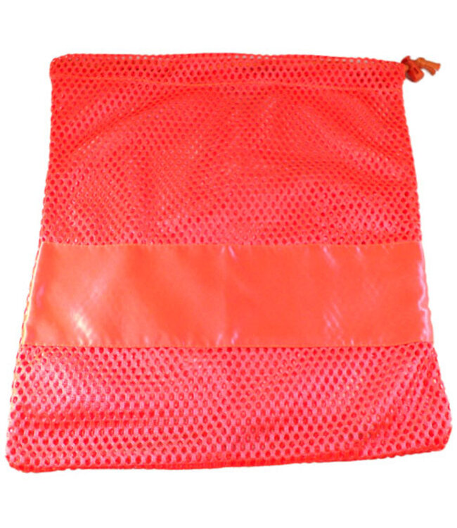 Mesh Bag With Satin Orange