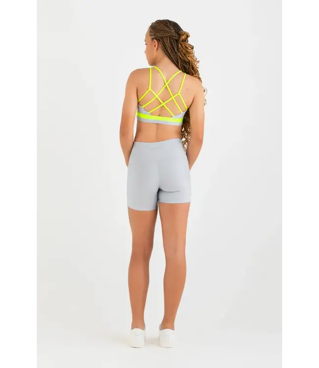 Children's Balanced Bodi Workout Short Mist Grey