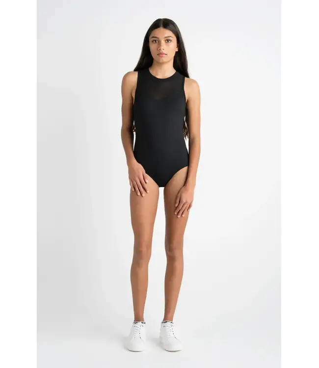 Gwen Leotard Black