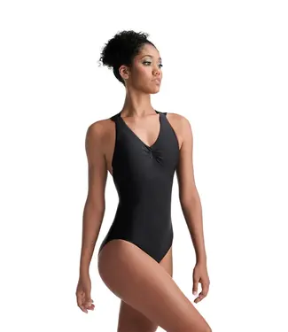 Ballet Rosa Ladies' Esther Zip Back Tank Leotard Noir