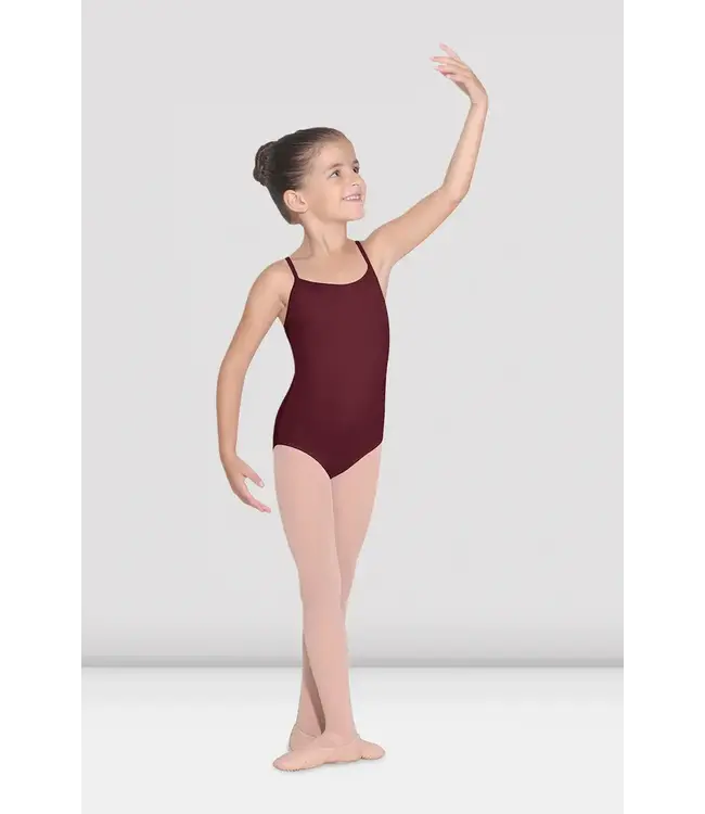 Children's Camisole Leotard Burgundy
