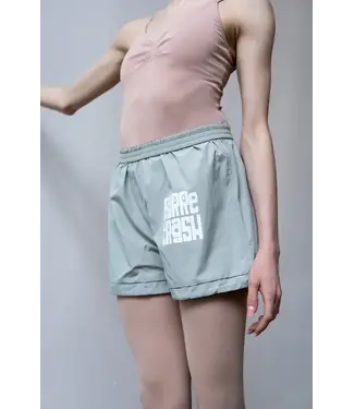 Barre Trash Trash Bag Shorts Mint Mist
