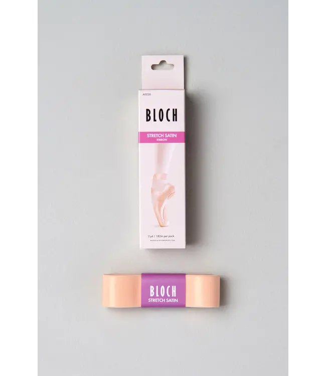 Stretch Satin Ribbon Pink