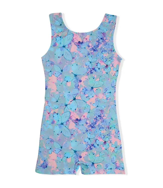 Children's Sweet Butterfly Gymnastics Biketard
