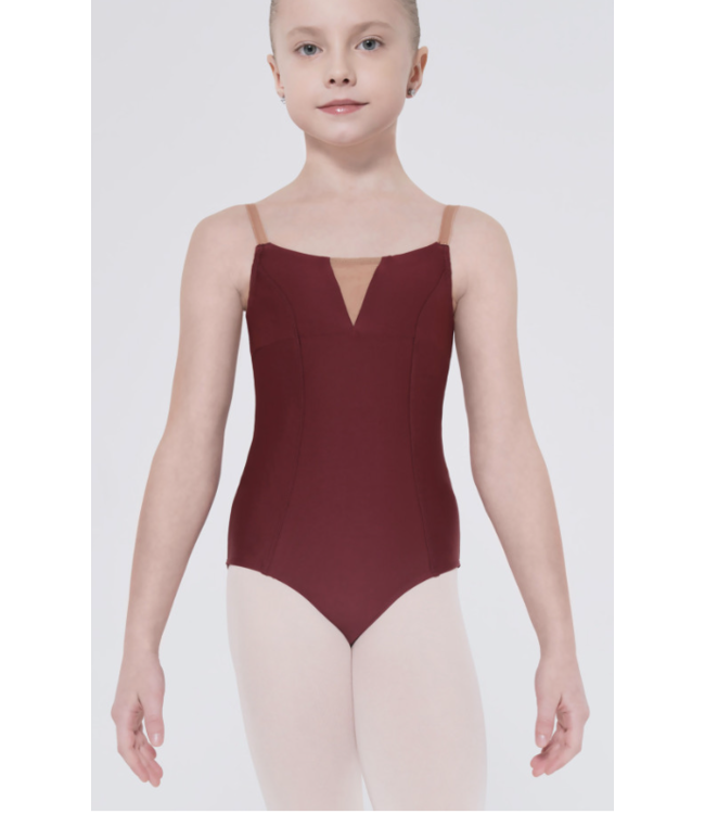 Children's Ruby Leotard Burgundy (Jax City Ballet School Pro E Uniform)
