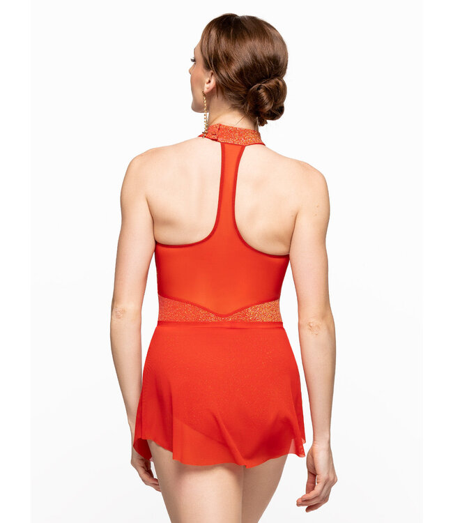 Ladies' Kerry Leotard Poppy Gold Lurex