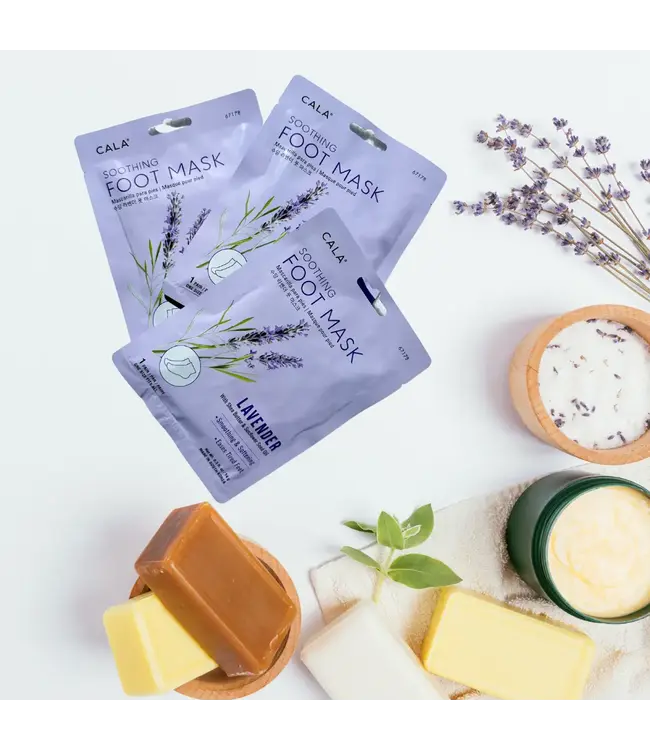 Soothing Lavender Foot Mask