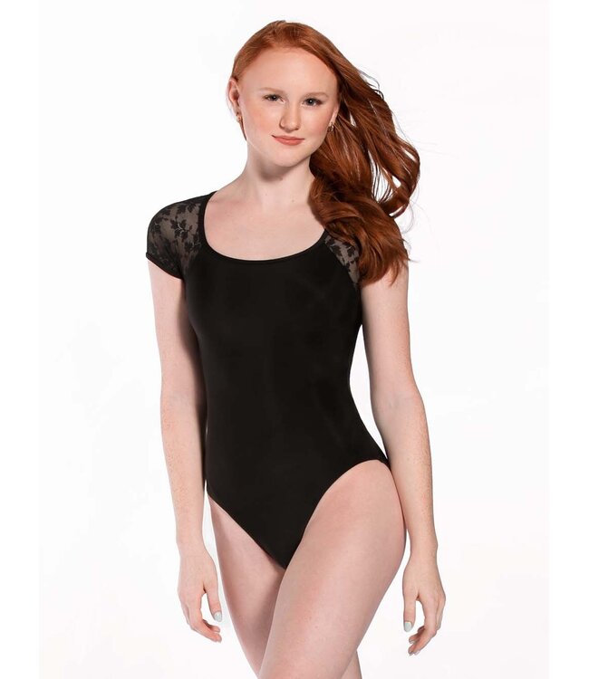 Ladies' Christina Black Leotard