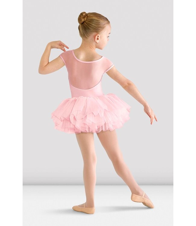 Children's Mesh Sleeve Tutu Dress